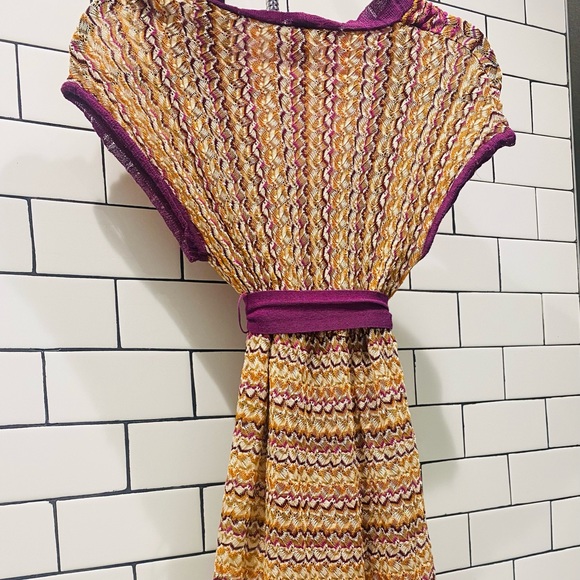 Amazing Missoni Crochet Knit S/S Dress-Perfect for Fall 🍁🍂 - Picture 6 of 8
